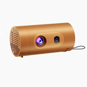 Proyector <span class=keywords><strong>CRT</strong></span> para Exteriores Q8 Transfronterizo, Mini Proyector HD <span class=keywords><strong>1080</strong></span> Portátil 3D Integrado para Cine en Casa y Oficina, Android 11, EE. UU. - Product Image 5