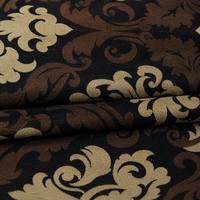 Tissu tricoté extensible respirant antistatique en polyester/spandex 100D de poids moyen, motif géométrique abstrait, design personnalisé pour canapé