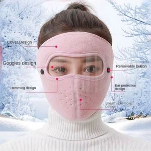 Unisex Winter Cycling Balaclava Windproof Breathable <b>Skiing</b> Snowboarding Motorcycle Face Mask Outdoor Sports Protective Cap Men - Product Image 1