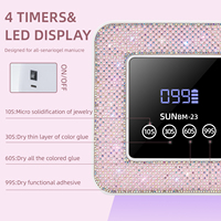 Lampe à ongles UV LED sans fil 48W rechargeable, modèle 2026, avec accessoires de polymérisation, en plastique, pour salon et usage domestique – Meilleures ventes
