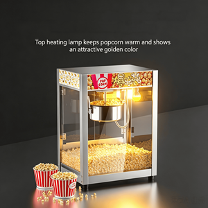 Máquina de <span class=keywords><strong>Palomitas</strong></span> de Maíz Eléctrica Estilo Vintage <span class=keywords><strong>Nostalgia</strong></span> para Decoración de Fiestas de Cine - Product Image 4