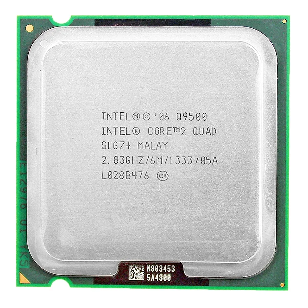 Used core 2 quad Q9500 Socket 775 LGA CPU Processor 2.83Ghz 6M 1333GHz Desktop CPU