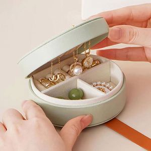 Boîte de rangement multifonctionnelle élégante avec poignée pour bijoux, organisateur de perles, résistante à l'usure, pour bagues, capacité 0-1L, idéale pour les voyages en extérieur - Product Image 3