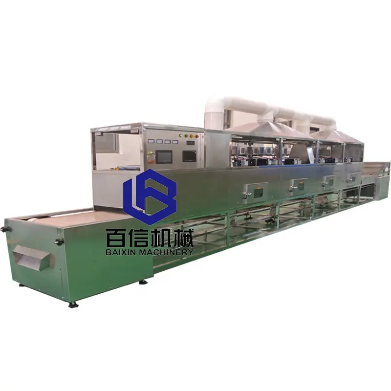 Microwave continuous tunnel dryer machine spice dryer machine herbs microwave dryer drying tunnel machine