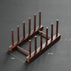Wooden <b>tea</b> cake rack, solid wood <b>tea</b> tray display <b>stand</b>, dustproof storage box, multi-layer Pu'er <b>tea</b> storage rack - Product Image 4
