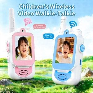Walkie Talkie Mainan Anak Jarak Jauh Komunikasi Interkom Genggam Transmisi Nirkabel Set Walkie-talkie dengan Kamera - Product Image 2