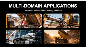 Трех- и четырехступенчатый телескопический гидравлический цилиндр для механизма боковой разгрузки прицепов - Product Image 6