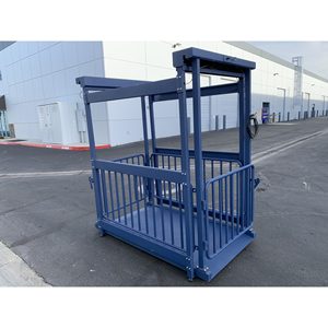 เครื่องชั่งปศุสัตว์สีน้ำเงินขนาดใหญ่ USA Measurements รุ่น US-BC8030 (2500 ปอนด์ x 1 ปอนด์) - Product Image 1