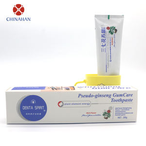 Toothpaste Private Label OEM Teeth Cleaning Whitening 200g Pseudo-ginseng <strong>Gum</strong> Care Toothpaste - Product Image 2