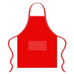 Delantal sin mangas con logotipo personalizado para restaurante de Hot Pot, barbacoa, catering, de fábrica, delantal de tela de poliéster resistente al aceite - Product Image 4