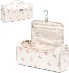 Boîte de rangement multifonction pour sèche-cheveux, trousse de toilette de voyage avec organisateur portable transparent pour accessoires de coiffure et maquillage - Product Image 1