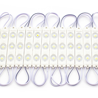 Module LED haute tension 110V 220V 2W 2835 3LED à injection IP65 blanc froid étanche pour éclairage publicitaire extérieur
