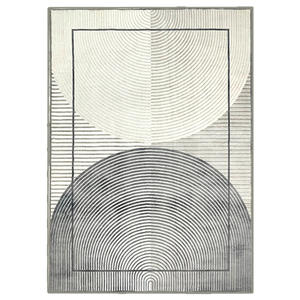 Alfombra de Entrada Rectangular Abstracta de Lujo, Poliéster Antideslizante para Uso Doméstico, Primavera 2024 - Product Image 1