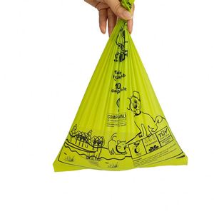 Custom Logo Eco-Friendly Disposable Plastic PLA PBAT <b>Compostable</b> Biodegradable Corn Starch Dog Poop <b>Bags</b> - Product Image 3