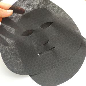 45gsm elektrische Schwarz Graphene gesicht biologisch abbaubar blatt masken - Product Image 1