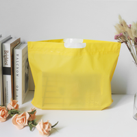 Impression personnalisée HDPE cordon Nylon sacs de supermarché Transparent merci Logo Shopping plastique 2000 pièces sacs d'épicerie