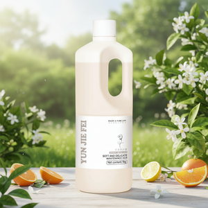 Adoucissant textile naturel pour vêtements en grand sachet liquide, parfum floral, avec tensioactif vert - Product Image 4