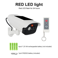 Lampe solaire avec détecteur de mouvement, sécurité avec caméra de surveillance CCTV pour ferme