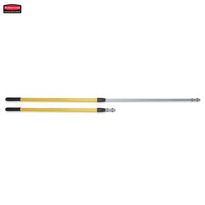 Rubbermaid FGQ75500YL00 hygen 48-72นิ้วมือจับเชื่อมต่อเร็วและเสาสีเหลือง - Product Image 3
