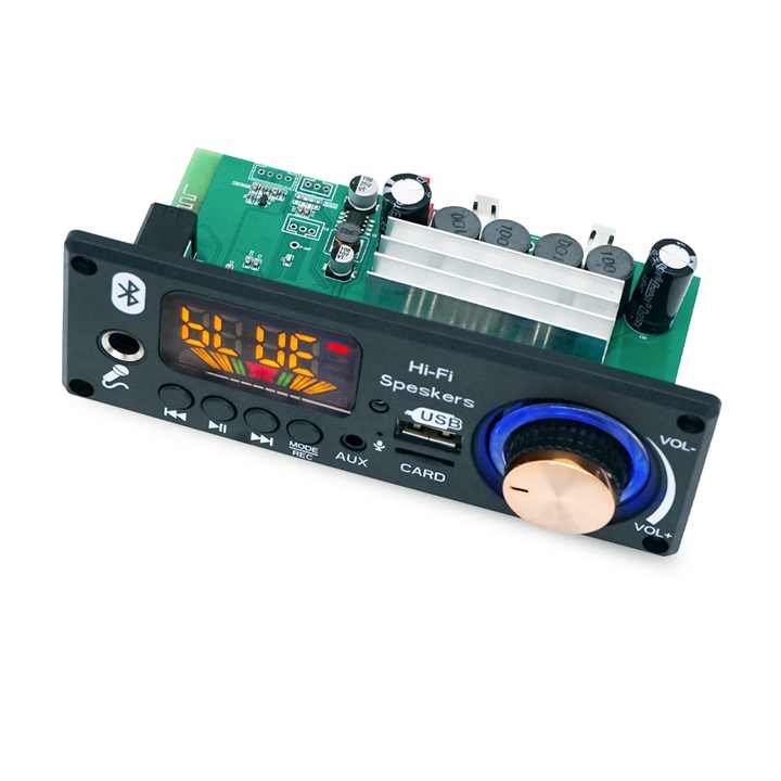2 X 80W Bluetooth Audio Amplifier Board MP3 Player Bluetooth Module DC