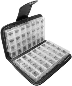 Promotional Custom 14 Day Pill Organizer With Case