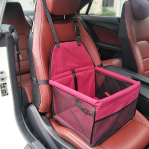 Wasserdichte Oxford-Hunde- und Katzen-Transporttasche mit schwarzem Karomuster für kleine bis mittelgroße Haustiere – Autositzmatte für Reisesicherheit - Product Image 3