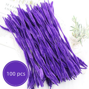 100 Трубы, неровные трубы из синели, очиститель для рукоделия, ручной работы - Product Image 6