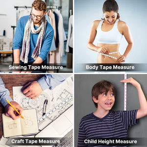 Cinta Métrica Flexible de 2m para Medir Busto, Cintura, Caderas y Altura, Regla de Sastre Portátil con Logotipo Personalizado, Regalo Promocional de Costura - Product Image 4