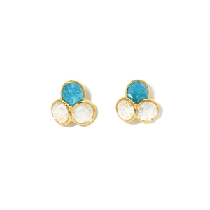 Boucles d'oreilles à clous tendance E395-E220-0602L - Product Image 2