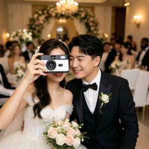 Custom Disposable <b>Camera</b> Retro with <b>Flash</b> Disposable <b>Camera</b> Wedding for Couple - Product Image 2