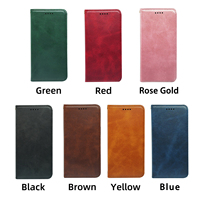Meilleures Offres Étuis de Téléphone Portable en Cuir pour iPhone 18 Pro Max Étui de Téléphone à Rabat Magnétique Portefeuille