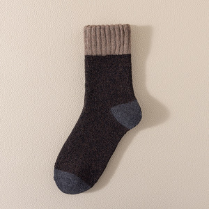 Jingwen OEM Calcetines Gruesos De Lana WWool Nén Mùa Đông Ấm Áp Nặng Dày Len Vớ - Product Image 3