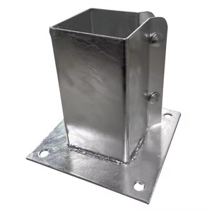 Bowei Steel Gazebo Support Frame 100mm Powder Coated Weather Resistant Outdoor Pergola Connector With Screws - Product Image 4