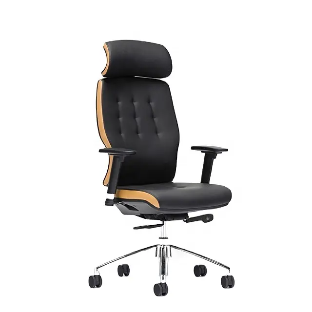 Роскошное офисное вращающееся кресло Cheemay из искусственной кожи для руководителя