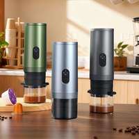 Mini machine à café et thé 3-en-1 20 bars avec expresso portable USB pour les voyages