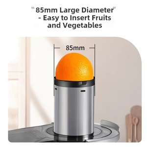 <span class=keywords><strong>Extracteur</strong></span> de jus commercial Mond.uk 1250W, 85 mm, en acier inoxydable 304, pour canne à sucre, oranges, fruits et légumes - Product Image 4