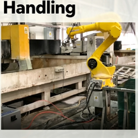 Bras robotisé industriel haute précision MOKA MB45-1870 à 6 axes, charge utile de 45 kg, portée de 1870 mm, servo-moteur contrôlé par PLC avec moteur IP67/IP54