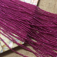 Perle ronde en pierre de quartz fraise naturelle de 2 mm pour la fabrication de bijoux