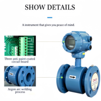 LD Series Electromagnetic Flow Meter Magnetic for Conductive Liquid Flow Measurement