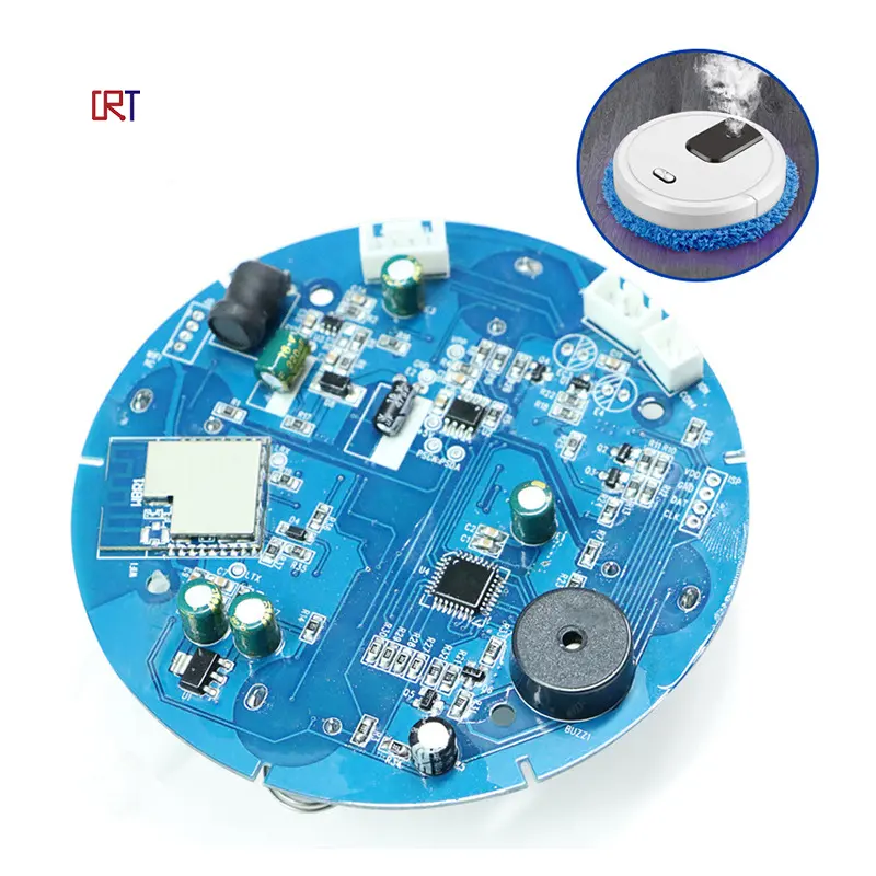 맞춤형 개방형 지능형 가전 제품 청소 로봇 PCB 보드 전기 PCBA 조립 서비스