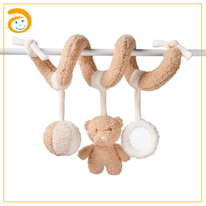 Juguetes de Peluche en Espiral Suaves <span class=keywords><strong>para</strong></span> Bebés, <span class=keywords><strong>para</strong></span> Colgar en el Cochecito, Asiento de Auto, <span class=keywords><strong>Cuna</strong></span>, Móvil, Sonajeros, Juguete de Confort - Product Image 1