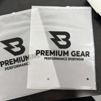 Maßgefertigte Mattierte Ziplock-Beutel mit Logodruck Mattierte Reißverschlusstaschen für Accessoires Anpassbare Ziplock-Schmuckbeutel
