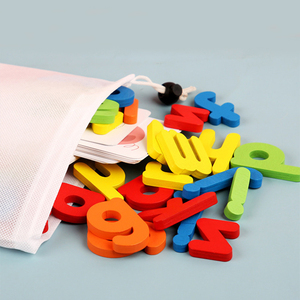 Lettere Montessori in legno Set di parole educative in età prescolare ortografia gioco di apprendimento e altri giocattoli educativi - Product Image 5