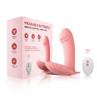 Vibromasseur télécommandé Gode Culotte pour femme Oeuf vibrant sans fil Culotte portable Vibrateurs Stimulateur de point G