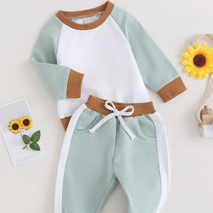 Set di abbigliamento per bambini Set di felpe con cappuccio e <span class=keywords><strong>pantaloni</strong></span> sportivi personalizzati Set di abbigliamento per bambini - Product Image 3