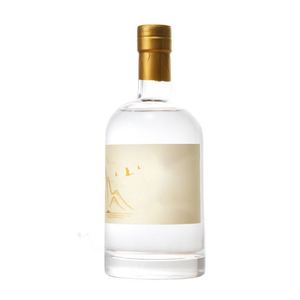 Bouteille en verre transparente élégante <span class=keywords><strong>de</strong></span> 750 ml pour spiritueux, vodka, gin, <span class=keywords><strong>rhum</strong></span>, whisky et autres boissons alcoolisées - Product Image 1