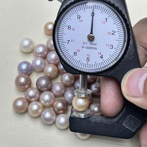 ไข่มุกน้ำจืดสีชมพูเชอร์รี่ 7-8 มม. แสงสว่างดี ไร้ตำหนิ คุณภาพเยี่ยม ไม่ซีดจาง เม็ดเปลือย ไม่เคลือบ  แบบเม็ดเดี่ยว - Product Image 3