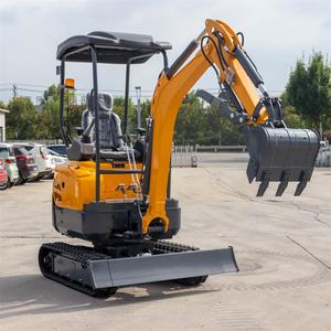 <span class=keywords><strong>Mini</strong></span>-excavatrice de 1,8 tonne pour la <span class=keywords><strong>location</strong></span>, excavatrice sur chenilles fiable avec flèche à rotation latérale et accessoires - Product Image 1