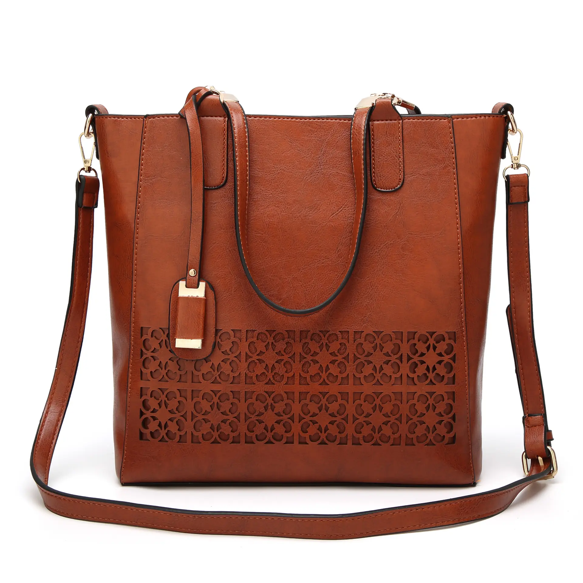 Wholesale products genuine leather single crossbody bag summer ladies handbag