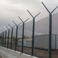 358 Mesh Anti-Klim Anti-Snij Beveiligingshekwerk voor Schoolcampus, Hoge Beveiligingsomheining, Residentiële Gemeenschap, Omheining met Poort